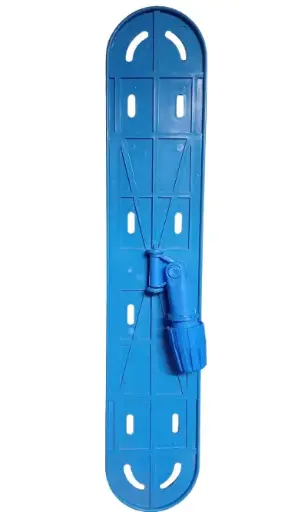 S R Cleaner 18" Cotton Dry Mop Plastic Bracket.